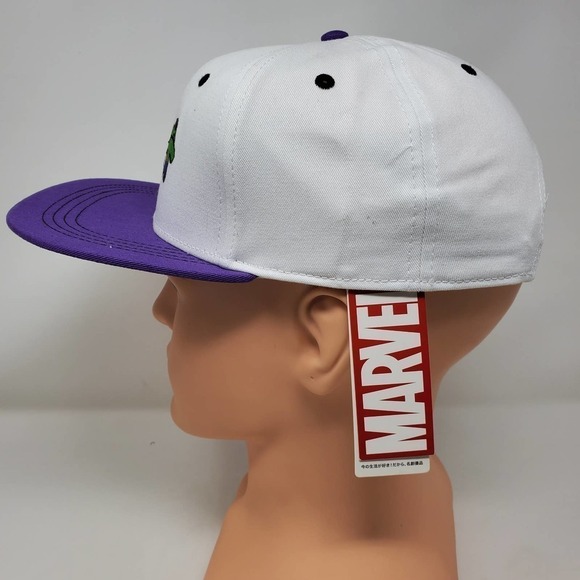 Miniso Life Marvel Embroidered Logo Snapback Adjustable Trucker Hat NEW - Picture 5 of 9